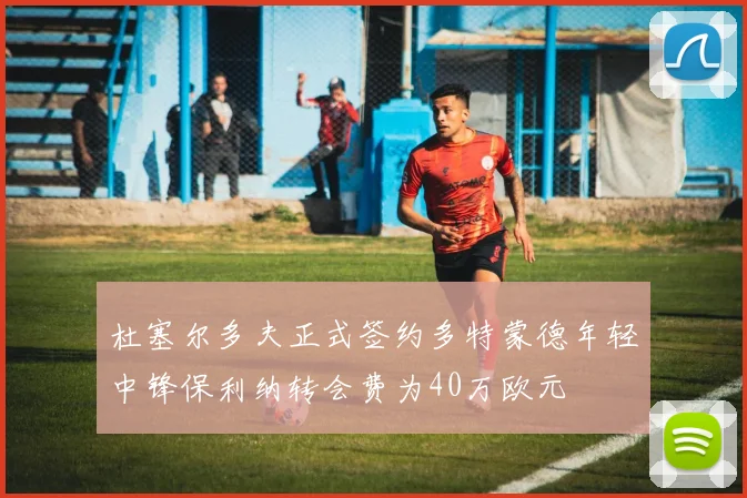 杜塞尔多夫正式签约多特蒙德年轻中锋保利纳转会费为40万欧元